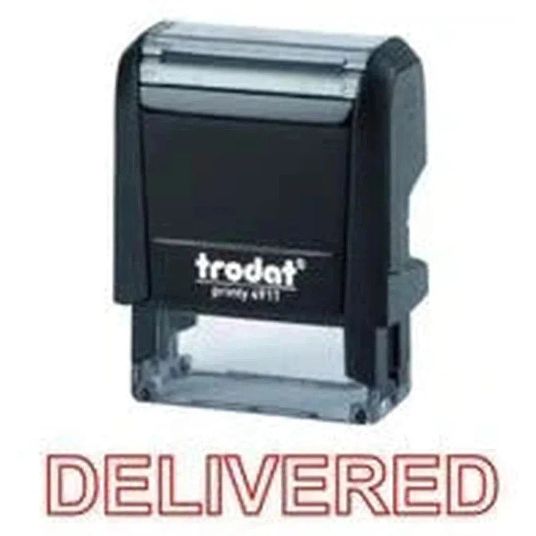 Trodat Printy 4911 Stamp "Delivered" - Red