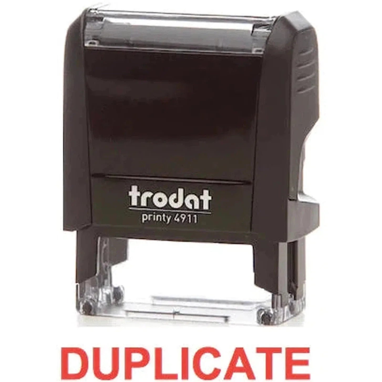 Trodat Printy 4911 Stamp "Duplicate" - Red