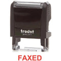 Trodat Printy 4911 Stamp "Faxed" - Red