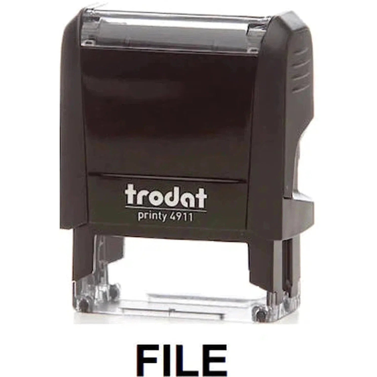 Trodat Printy 4911 Stamp "File" - Black