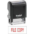 Trodat Printy 4911 Stamp "File Copy" - Red In Ink
