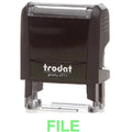 Trodat Printy 4911 Stamp "File" - Green
