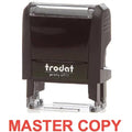 Trodat Printy 4911 Stamp "Master Copy" - Red