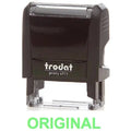 Trodat Printy 4911 Stamp "Original" - Green