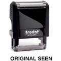 Trodat Printy 4911 Stamp "Original Seen" - Black