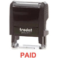 Trodat Printy 4911 Stamp "Paid" - Red