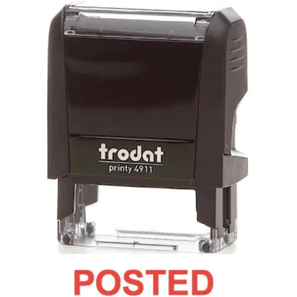 Trodat Printy 4911 Stamp "Posted" - Red