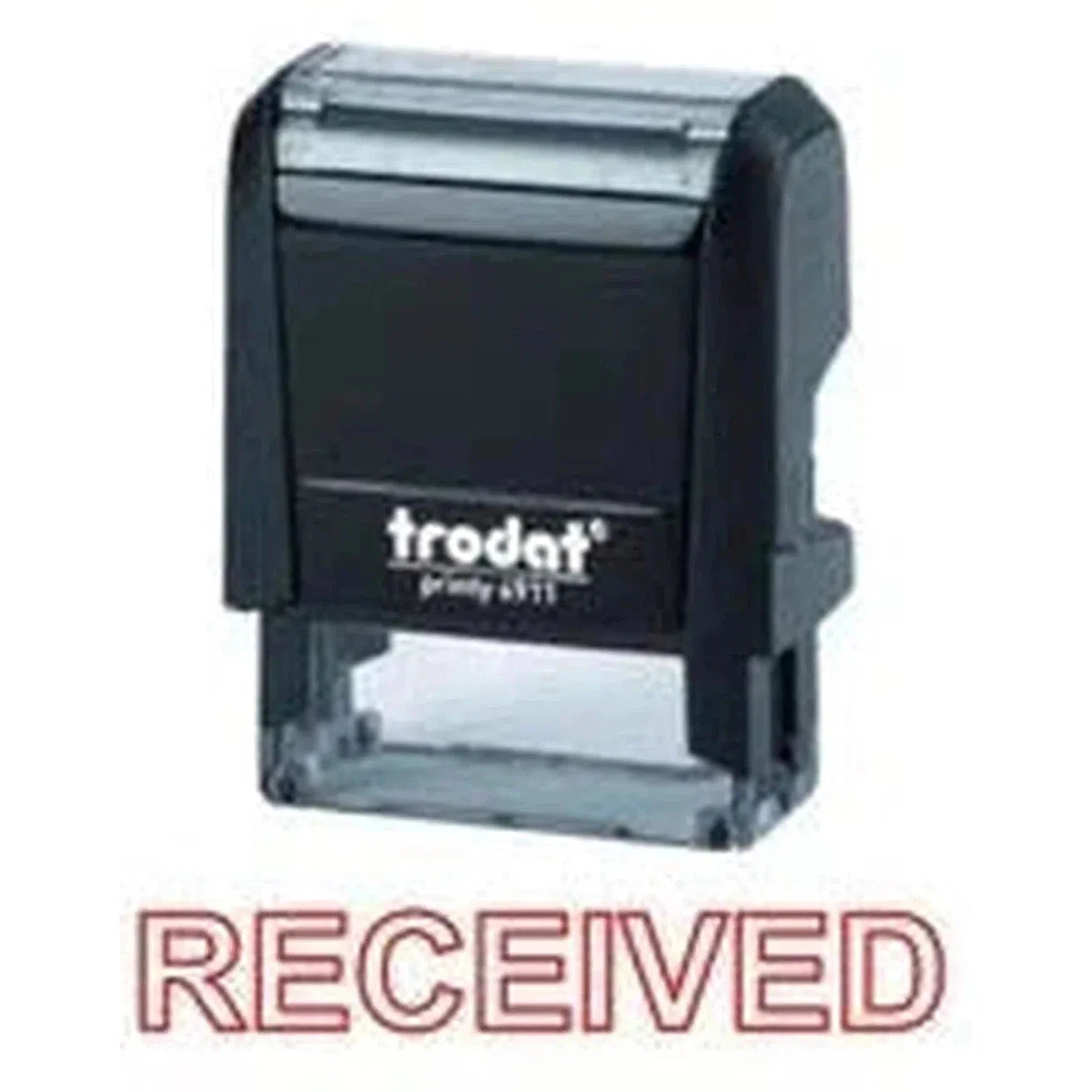 Trodat Printy 4911 Stamp "Received" - Red