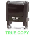 Trodat Printy 4911 Stamp "True Copy" - Green