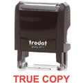 Trodat Printy 4911 Stamp "True Copy" - Red