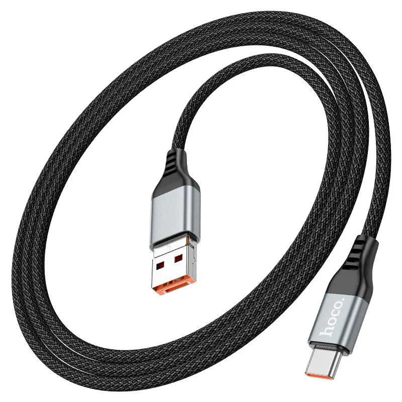 Hoco U128 Viking 2-in-1 charging data cable USB/Type-C to Type-C