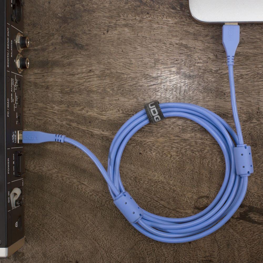 UDG Ultimate Audio Cable USB 2.0 A-B Blue Straight 1m