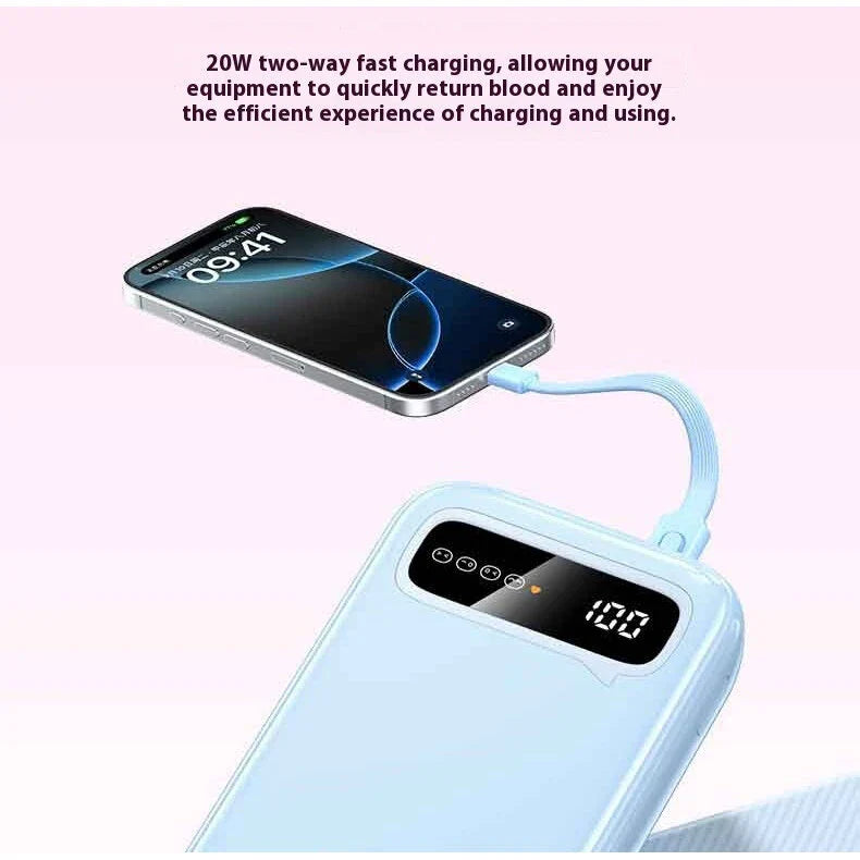 UGREEN 10000mAhPD-20W  Two-way Fast Charging  PB522-Blue