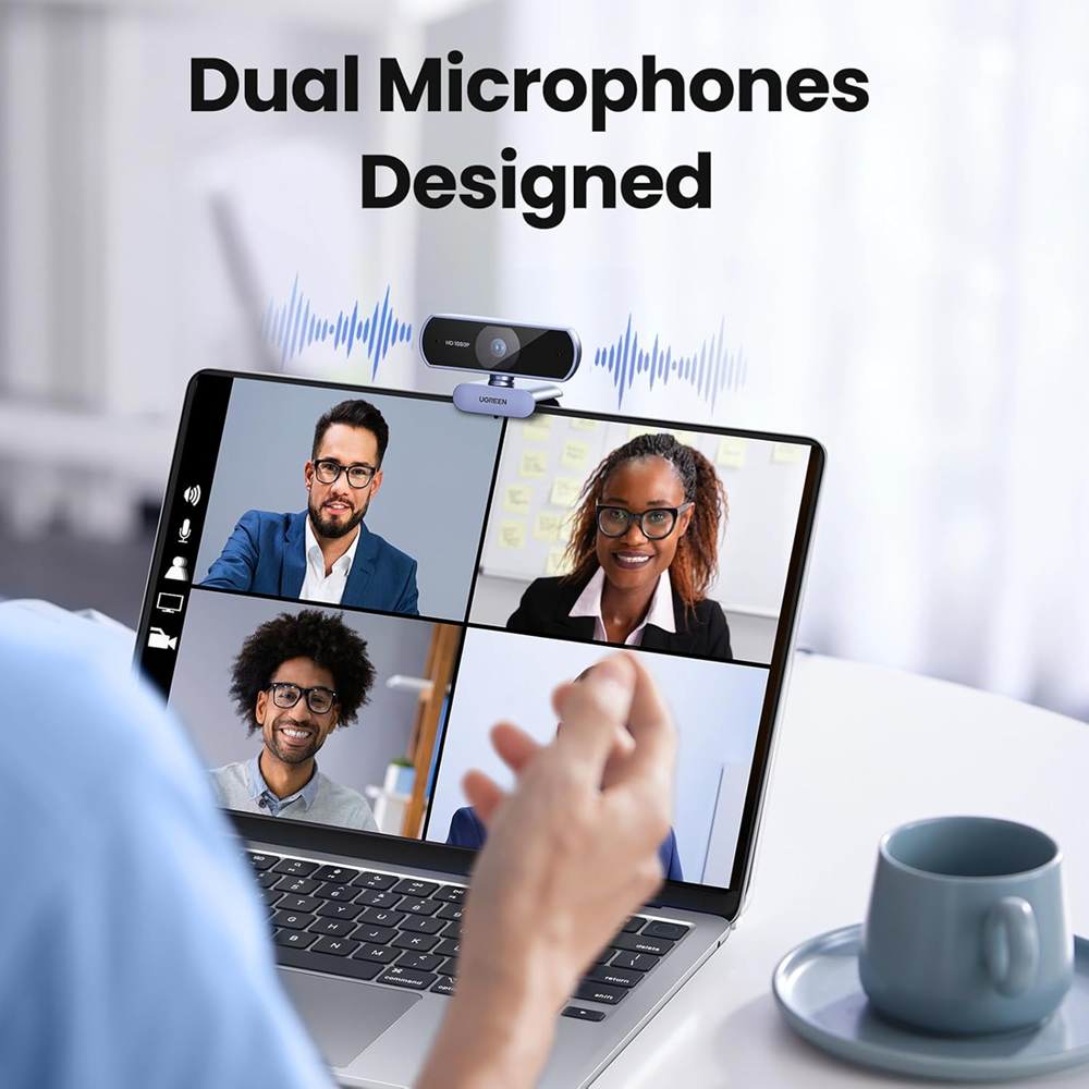 UGREEN – 1080P Webcam with Microphone - CM678