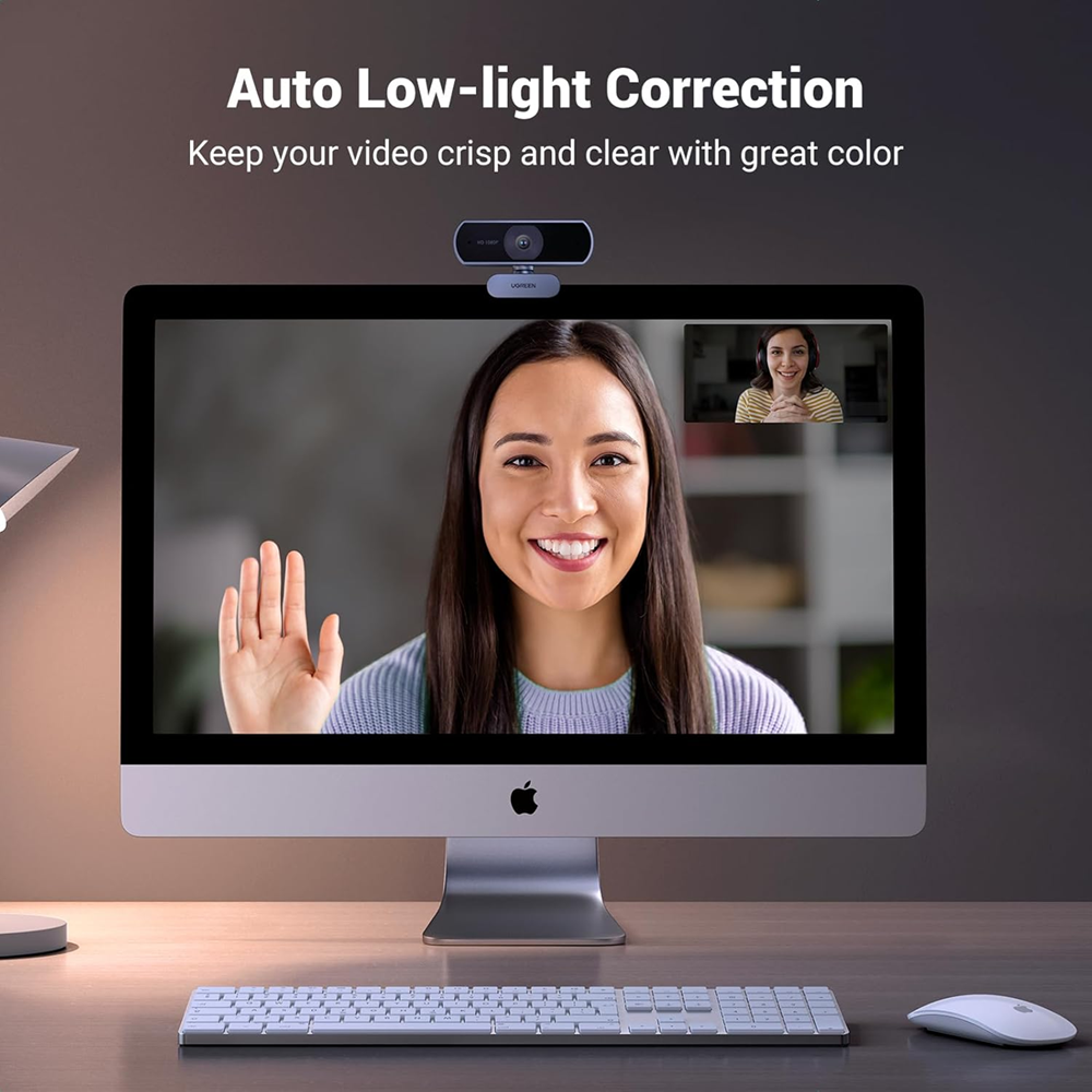UGREEN – 1080P Webcam with Microphone - CM678