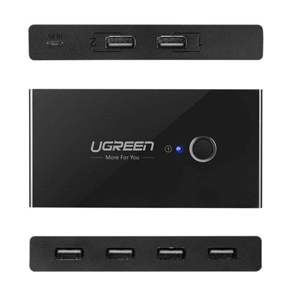 UGREEN 2 In 4 Out USB 3.0 Sharing Switch Box - US216