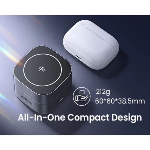 UGREEN 2-in-1 Magnetic Wireless Charger 15W W702
