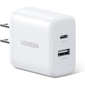 UGREEN 20W 2-Port Fast Charger UK White - X227