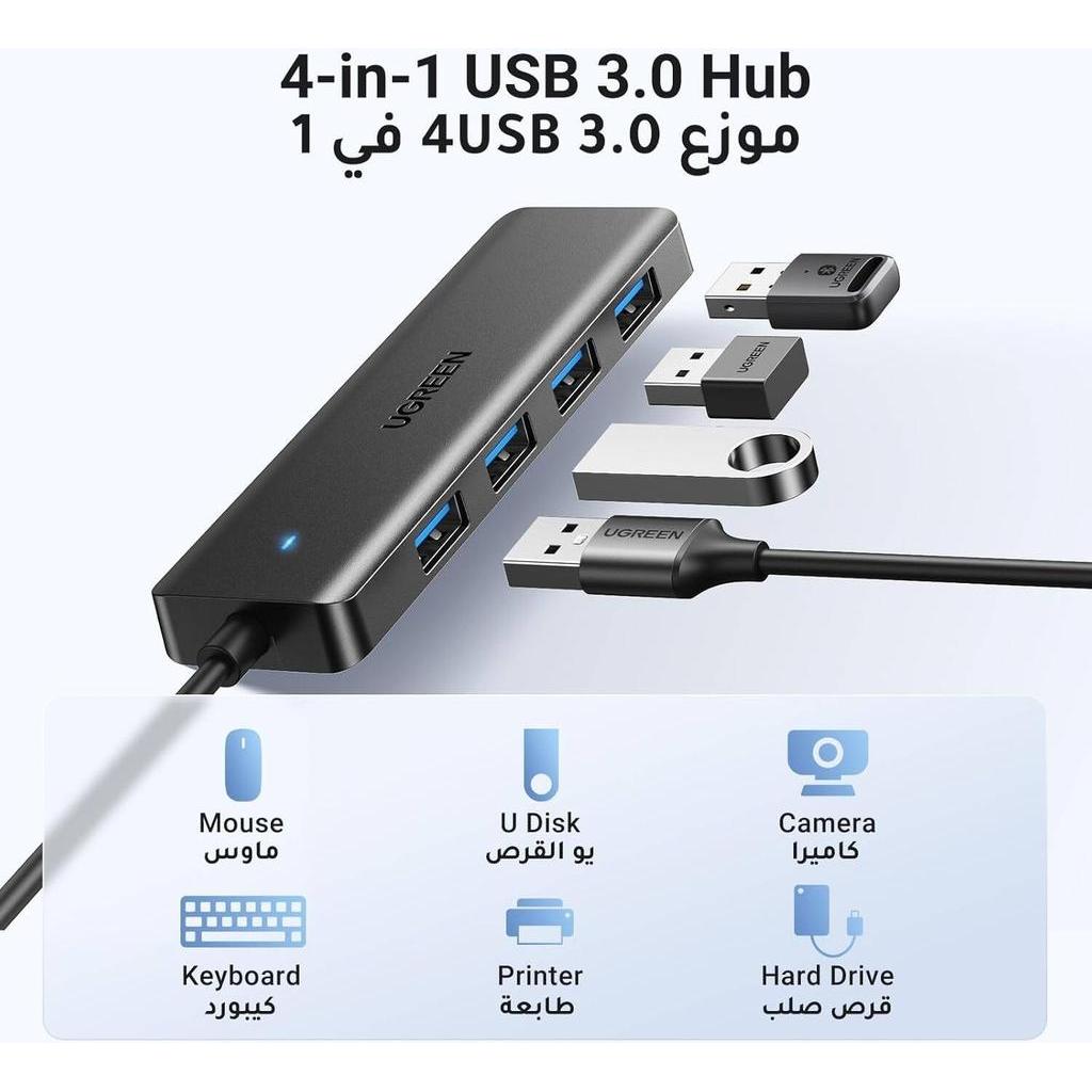 UGREEN 4-Port USB A 3.0 Hub - CM219