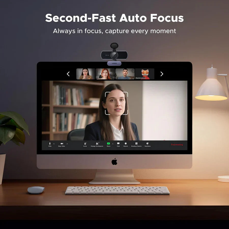 UGREEN 4K Webcam - 1080P / 30FPS / 8MP