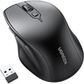 UGREEN Ergonomic Contoured-Shape Wireless Mouse Black - MU101