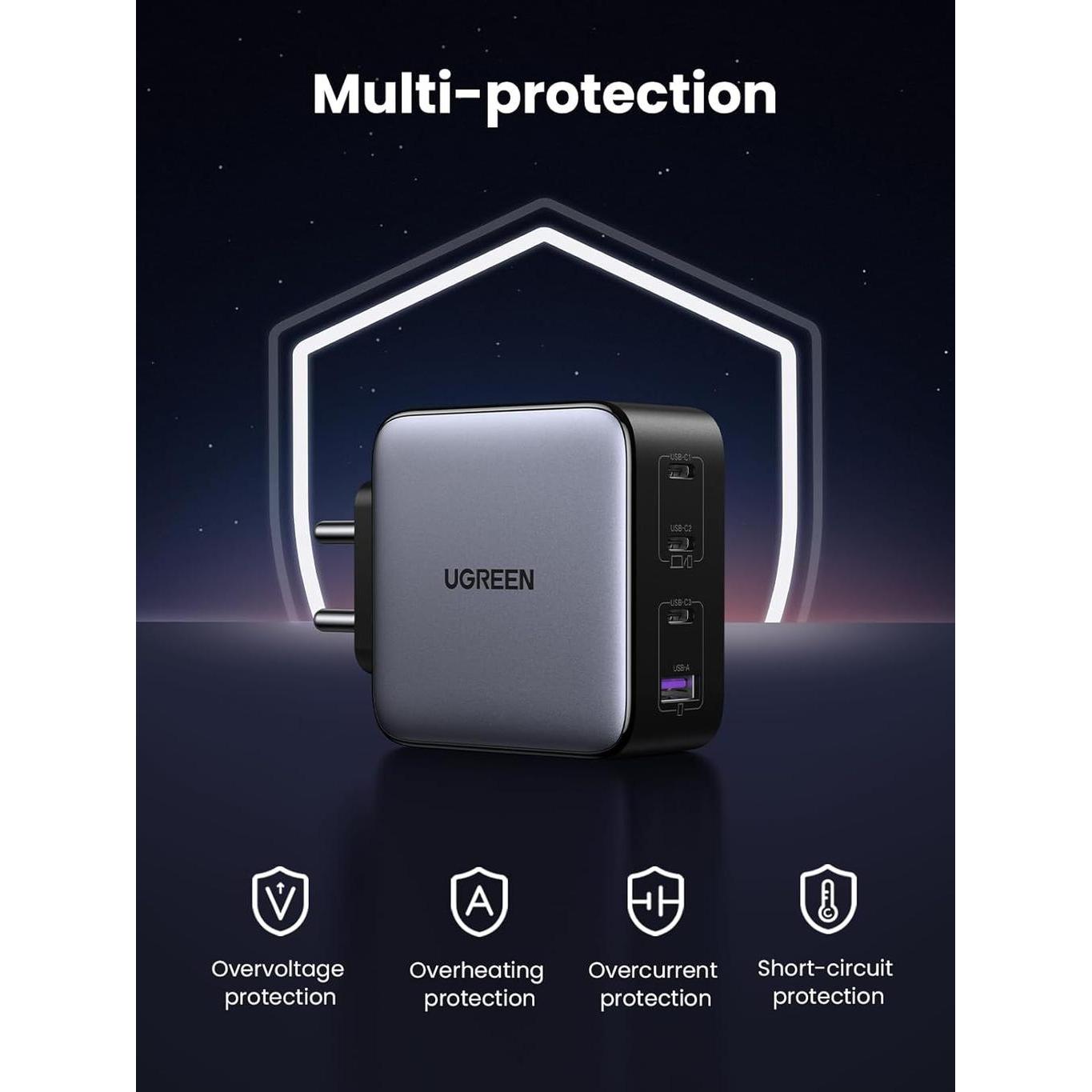 UGREEN GaN Fast Charger 100W UK - CD226