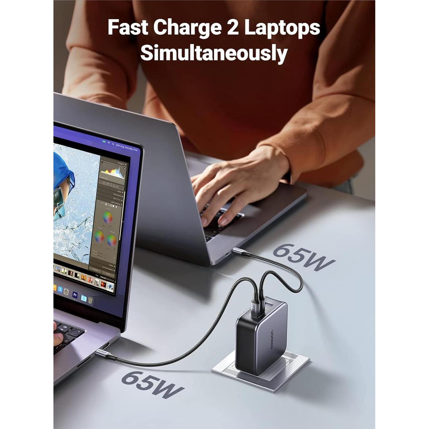 UGREEN GaN Fast Charger 140W with Cable - CD289