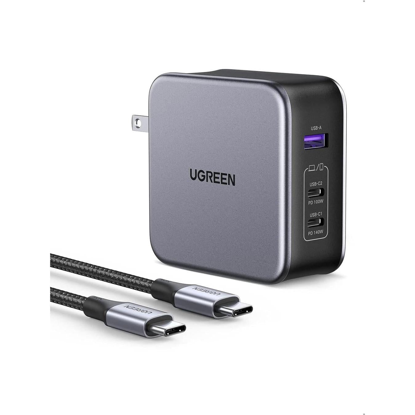 UGREEN GaN Fast Charger 140W with Cable - CD289