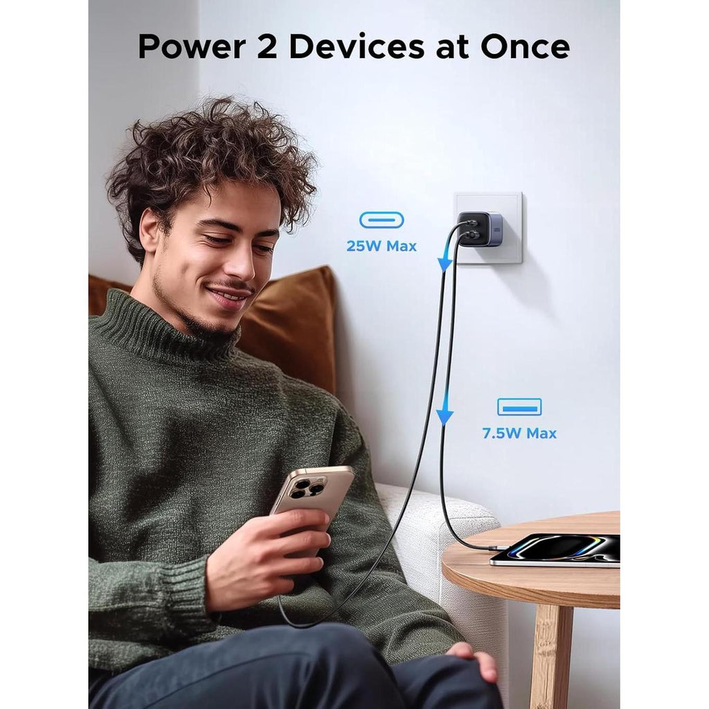 UGREEN Nexode 35W 2-Port GaN Fast Charger UK - CD350