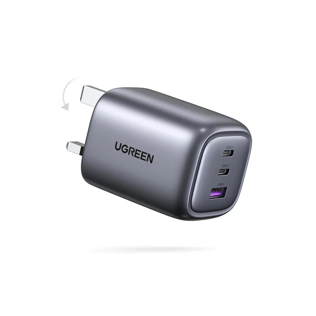 UGREEN Nexode 65W Charger UK Space Gray - CD306
