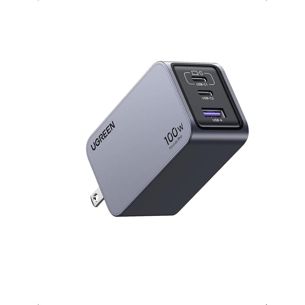 UGREEN Nexode Pro 100W 3-Port GaN Fast Charger Set UK X757