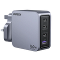 UGREEN Nexode Pro 160W 4-Port GaN Fast Charger Set - UK X763