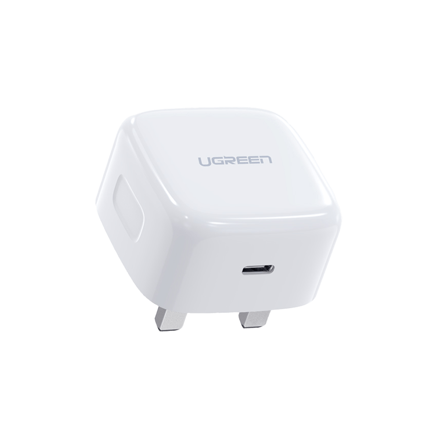 UGREEN PD 20w Fast Charger UK White - CD137-W