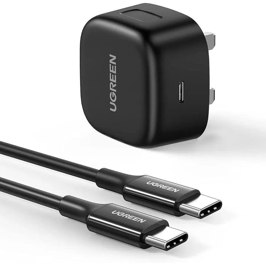 UGREEN PD 25w Fast Charger + USB Cable UK - CD250