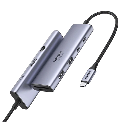 UGREEN Revodok 9-In-1 USB C Hub - HDMI / Ethernet / 100W PD / USB-A / SD/TF card slot