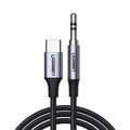 UGREEN Round USB-C Audio Cable - 1 Meter / Deep Gray