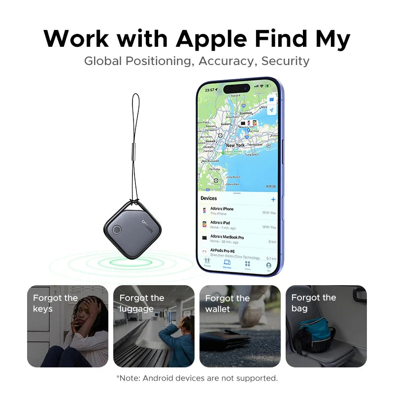 UGREEN Smart Finder Grey CM816