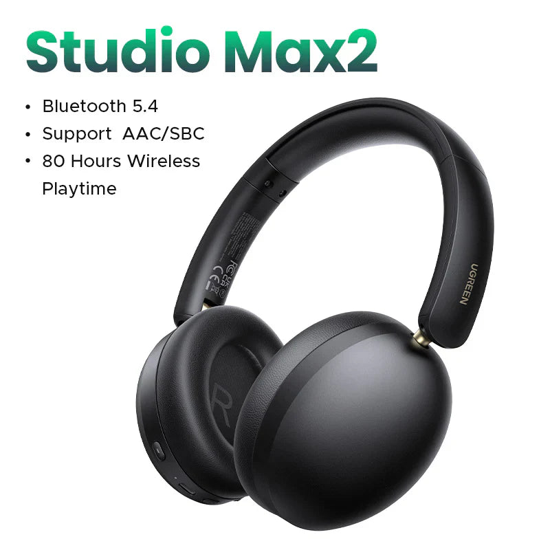 UGREEN Studio Max2 USB-C AI Call Noise Reduction Black - HP205
