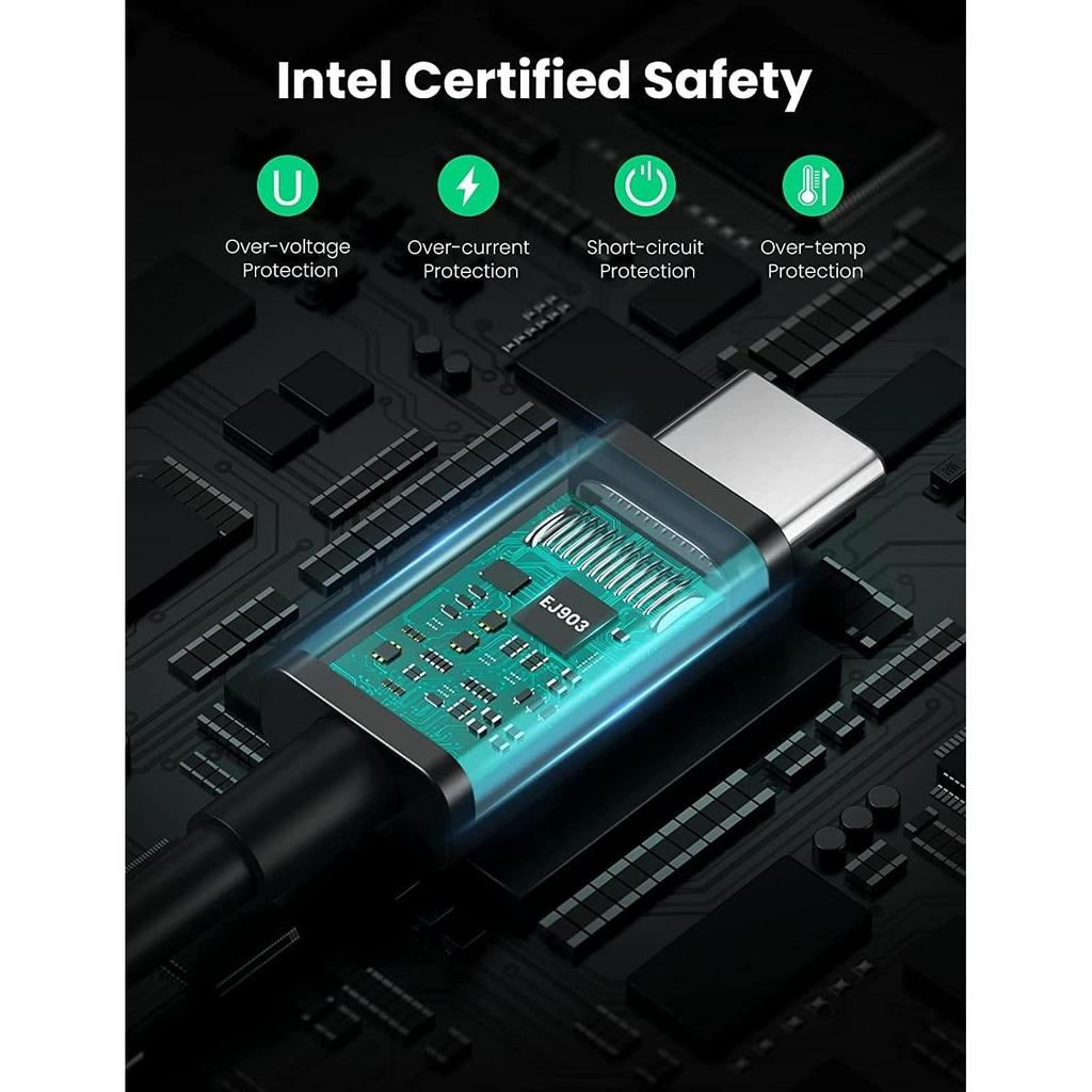 UGREEN Thunderbolt 4 USB-C Cable 0.8m BL- US501
