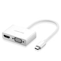 UGREEN Type C to HDMI + VGA Converter – MM123