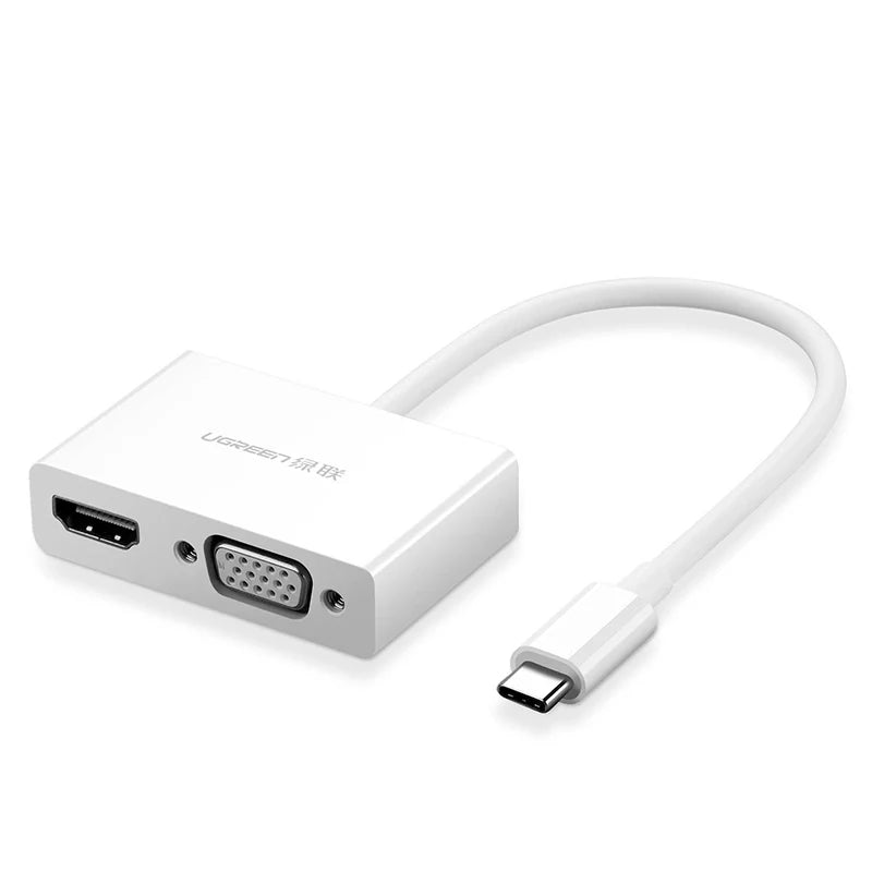 UGREEN Type C to HDMI + VGA Converter – MM123