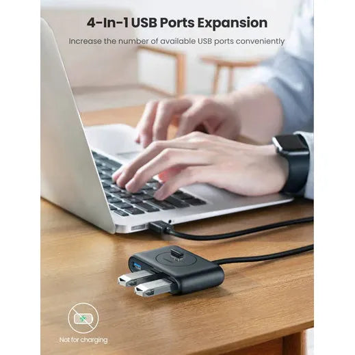UGREEN USB 3.0 Hub - 1 Meter / Black