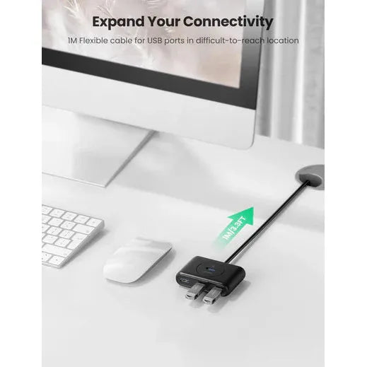 UGREEN USB 3.0 Hub - 1 Meter / Black