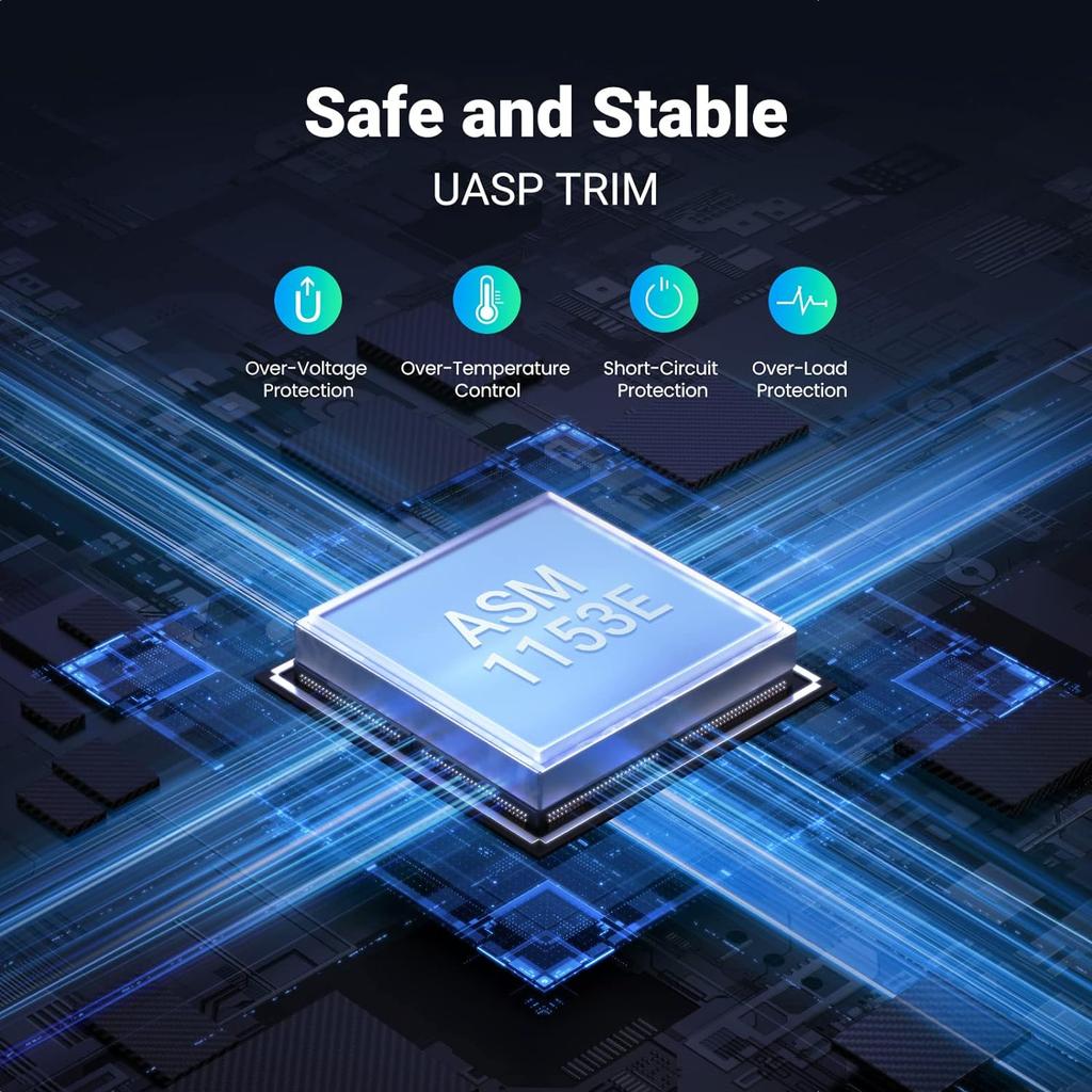 UGREEN USB 3.0 to 2.5'' SATA Hard Driver Enclosure- US221