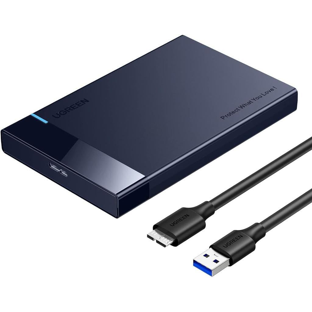 UGREEN USB 3.0 to 2.5'' SATA Hard Driver Enclosure- US221
