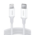 UGREEN USB-C to Lightning M/M Cable Rubber Shell 2m White - US171