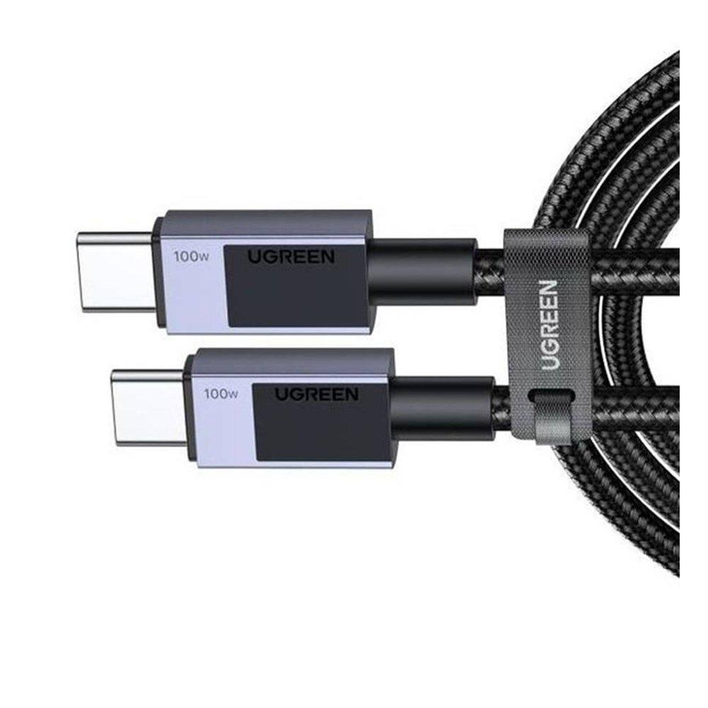 UGREEN USB-C to USB-C PD Fast Charging Cable Space Gray 2m 100w L512