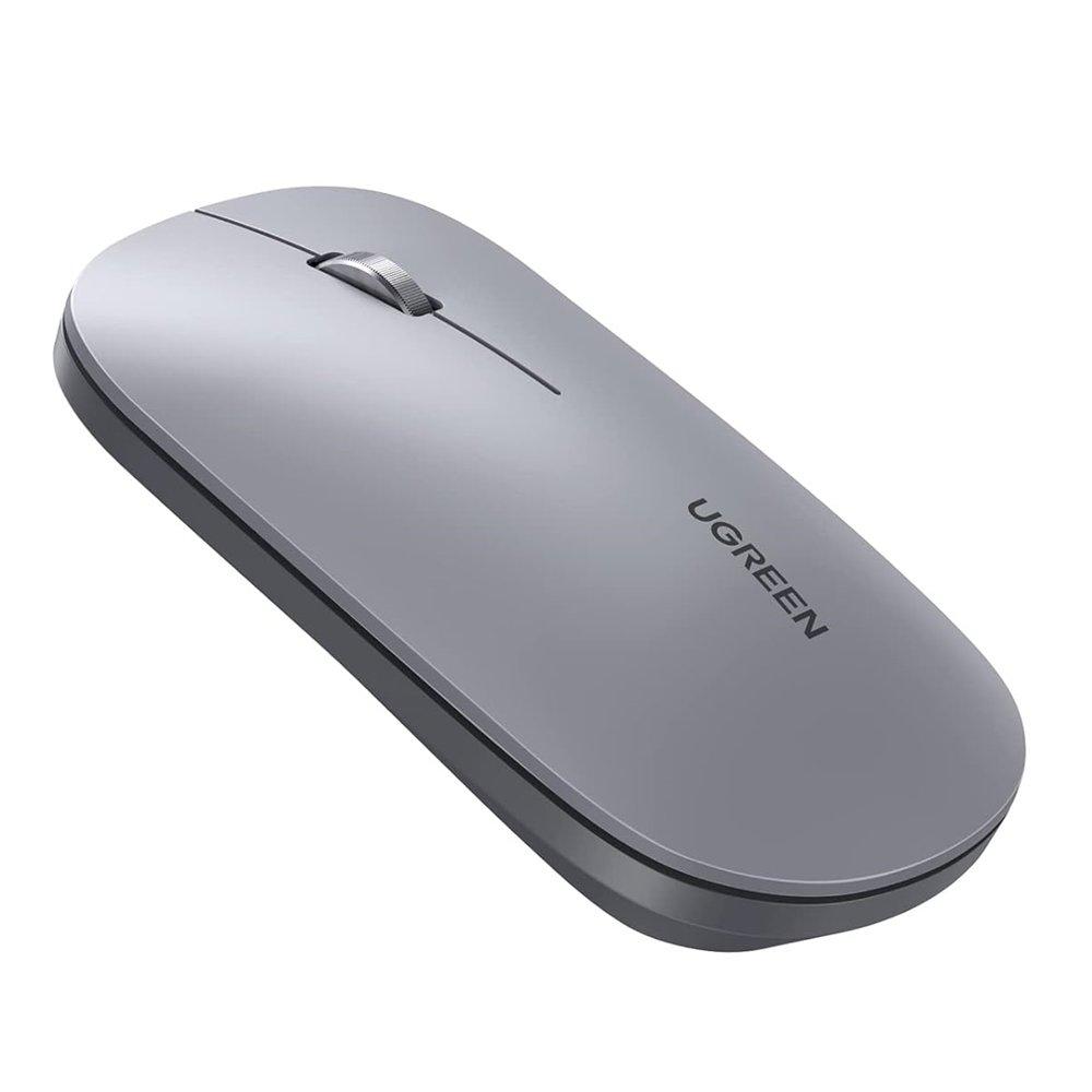 UGREEN Ultra Slim Portable Wireless Mouse (Gray)-MU001