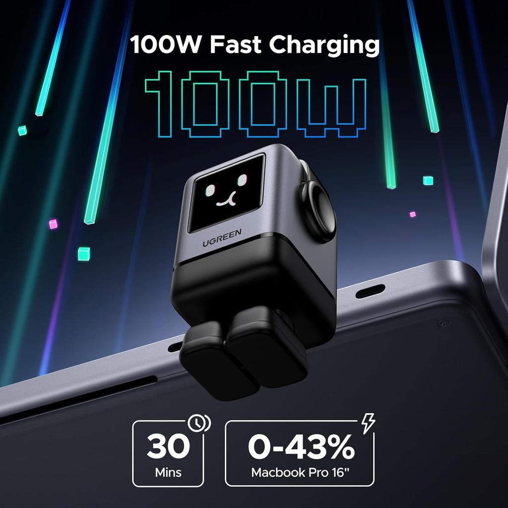 UGREEN Uno 100W 4-Port GaN Fast Charger UK - X688