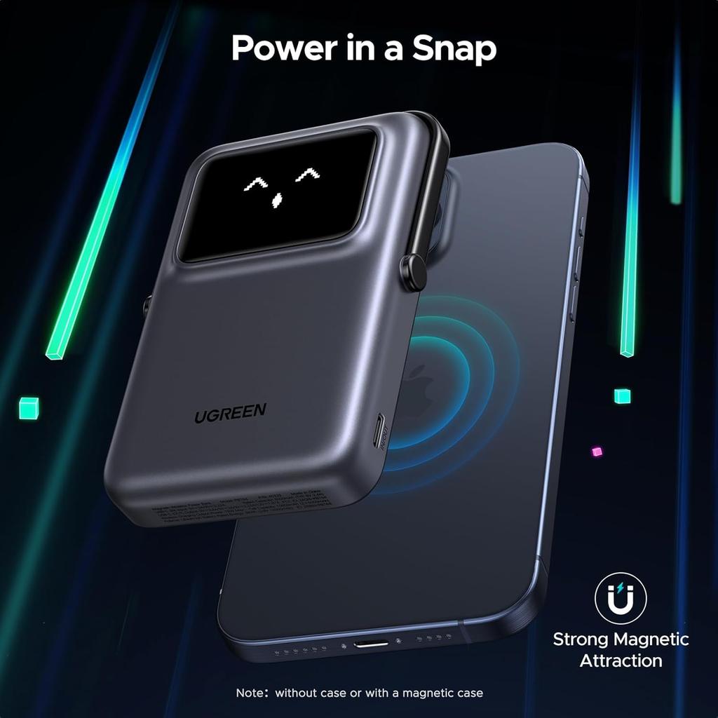UGREEN Uno Magnetic Wireless Power Bank 10000mAh 20W - PB572